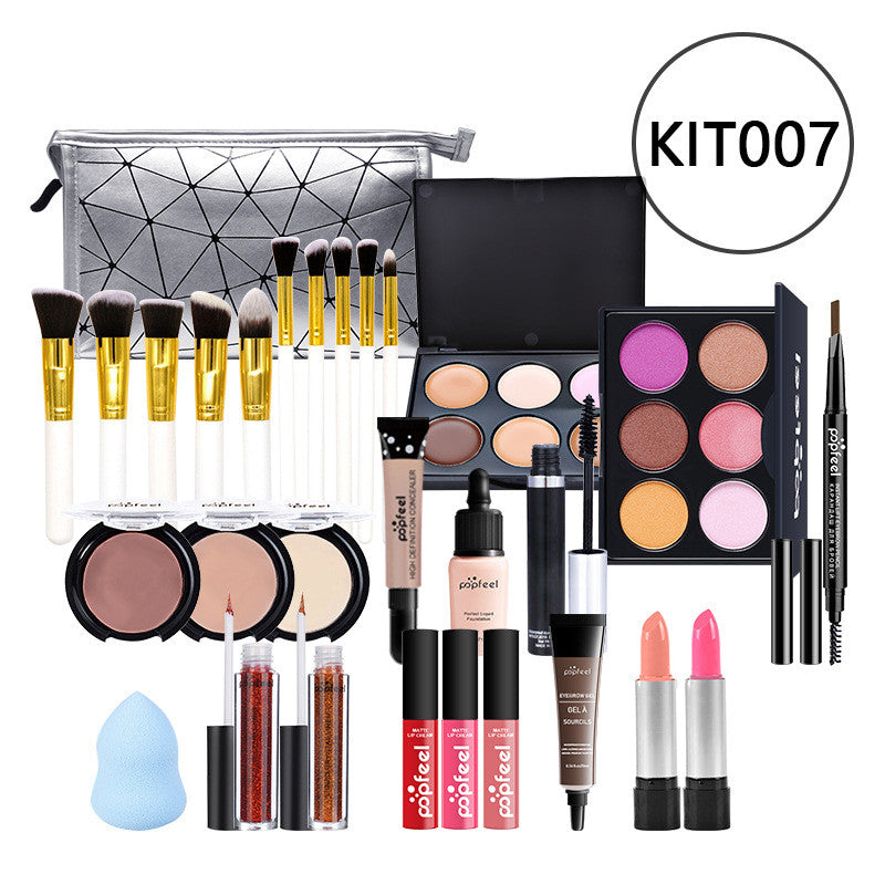 💄 Beginner Makeup Cosmetics Set – Concealer, Eyeliner & Eyebrow Pencil Kit (Multi-Variant) ✨