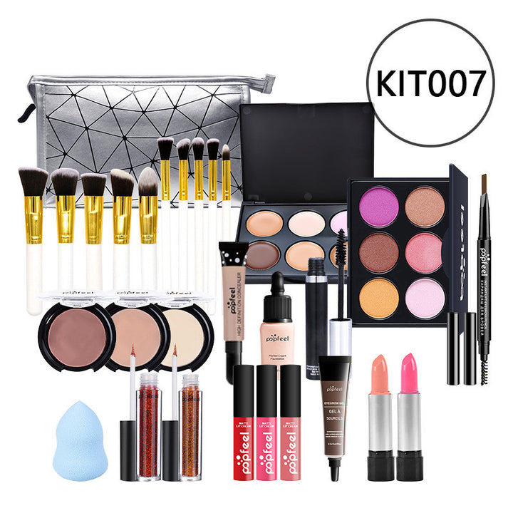 💄 Beginner Makeup Cosmetics Set – Concealer, Eyeliner & Eyebrow Pencil Kit (Multi-Variant) ✨