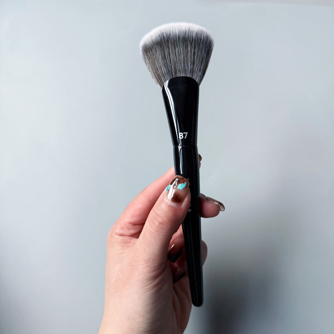 🌸 Lotus Series Double-Ended Makeup Brush – Foundation, Eyeshadow, Concealer & Blending Tool 💄✨