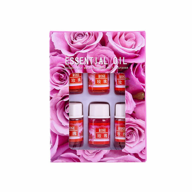 ✨ Natural Plant Aromatherapy Essential Oil Set — 6 Bottles (3ml Each) 🌿💧
