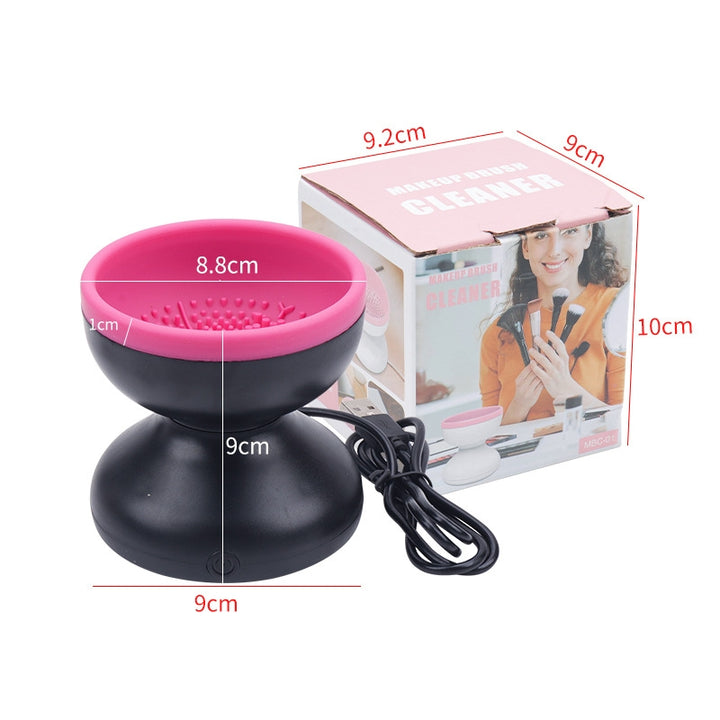 ✨ Portable Electric Makeup Brush Cleaner — USB Automatic Cleaning Tool 💄🧼⚡