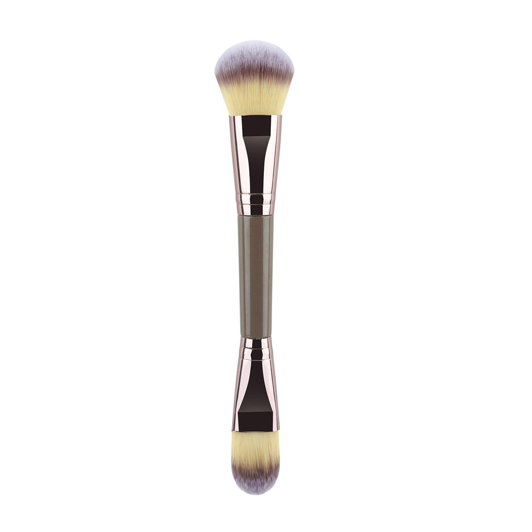 ✨ 3-Piece Double-Ended Makeup Brush Set — Soft Foundation & Shading Tools 💄