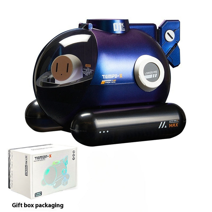 💧🚢 Submarine Smoke Ring Humidifier | Desktop Mist Spray Atmosphere Device