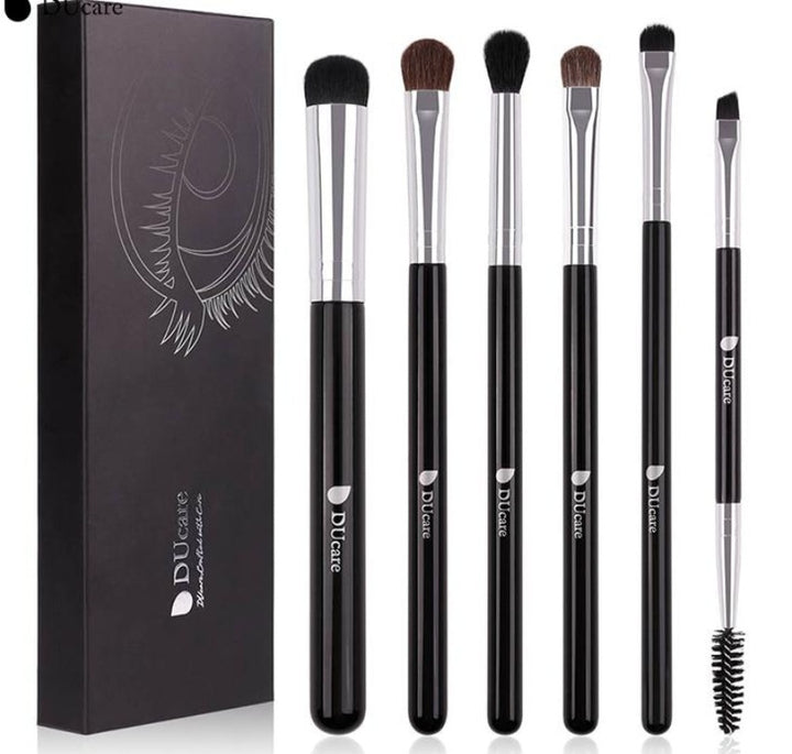✨ 6-Piece Double-Head Makeup Brush Set — Eye Shadow Beauty Tools 💄