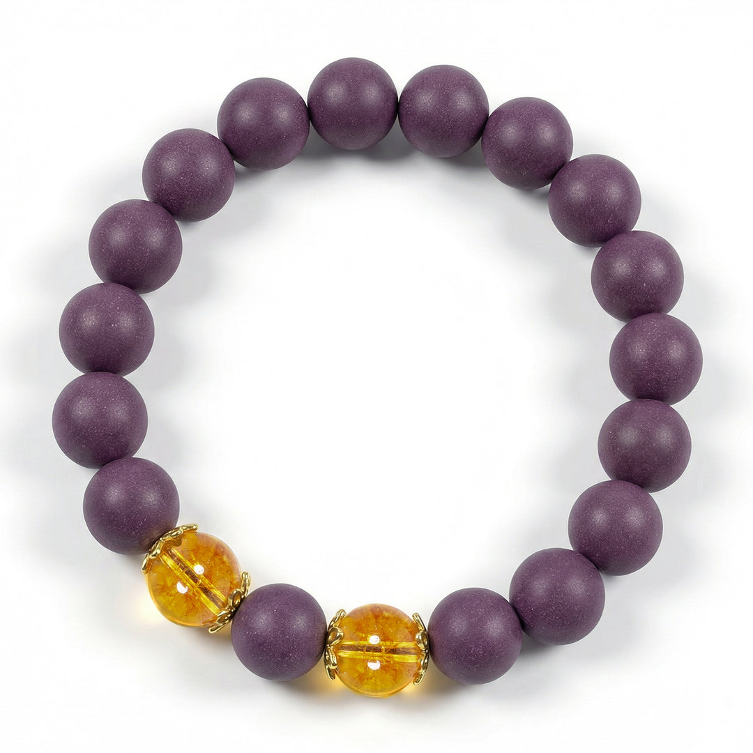 Traditional Chinese Medicine Bead Bracelet – Natural Wellness Jewelry with Healing Style