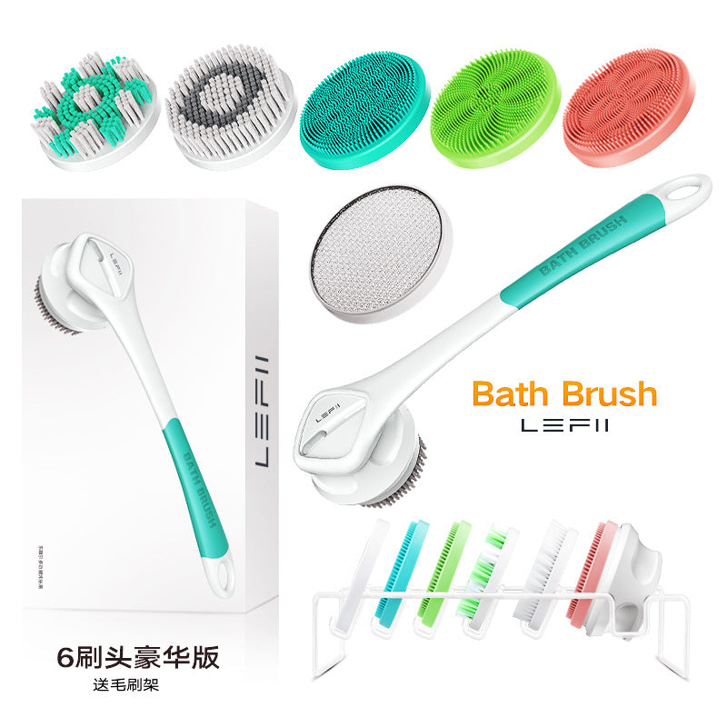🧼🛁 Exfoliating Skin Cleansing Bath Brush | Electric Deep Clean Body Care Device