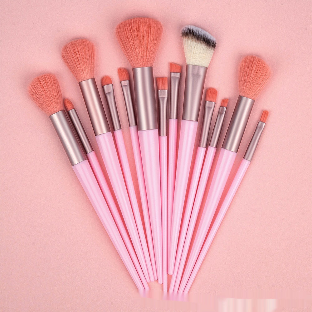 ✨ Portable Complete Makeup Brush Set — Multi-Color Beauty Tools Kit 💄