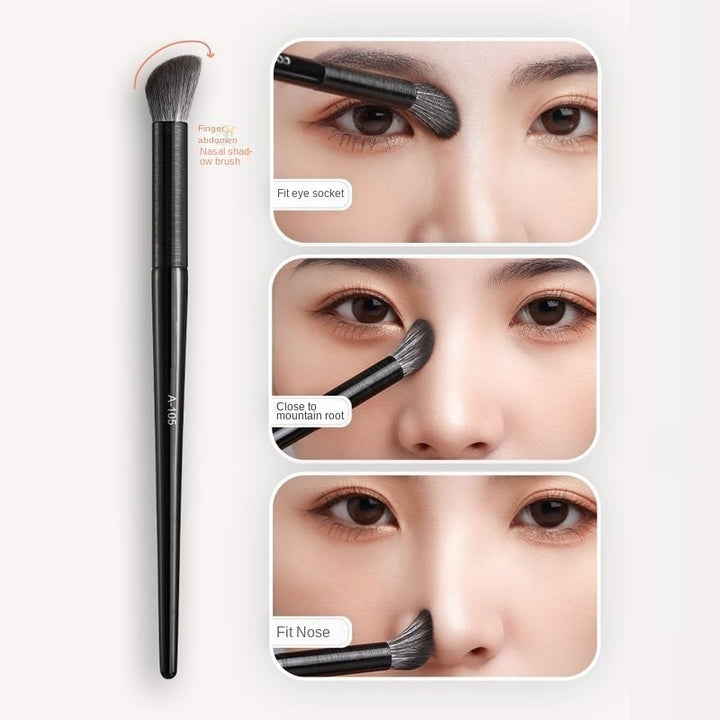 ✨ 13 Black Brushed Eye Makeup Brush Set — 10 Piece Beauty Tools Kit 💄