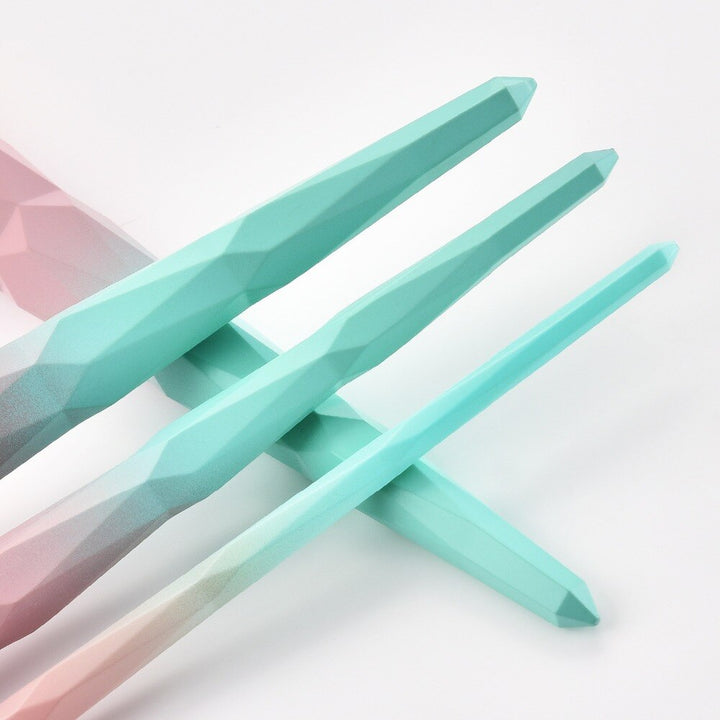 ✨ 7-Piece Gradient Diamond Makeup Brush Set — Beauty Tools Kit 💄💎