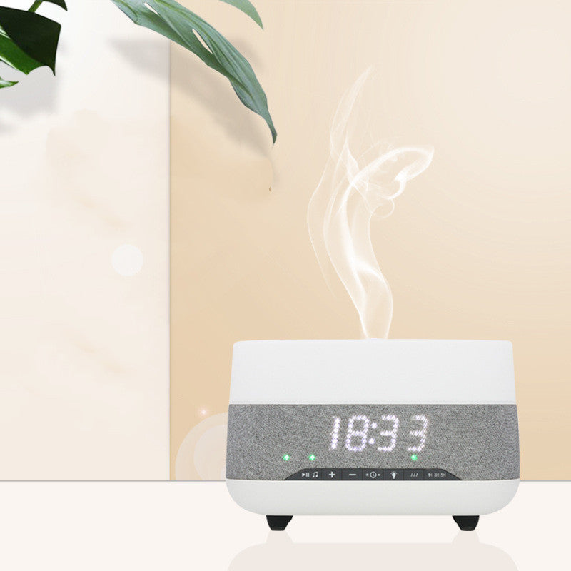 🕰️🌿 Clock Aromatherapy Humidifier | Desktop Time Display Diffuser
