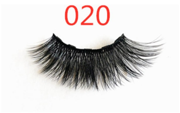 🧲👁️ Magnetic False Eyelashes – Fashion Cotton Stem 1 Pair Set