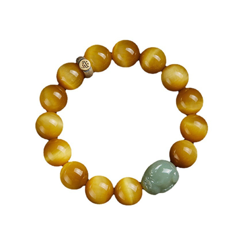 Hetian Jade Pixiu Zodiac Bracelet – Protective and Stylish