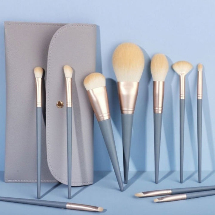 ✨ 10-Piece Complete Makeup Brush Set — Foundation, Powder & Eyeshadow 💄