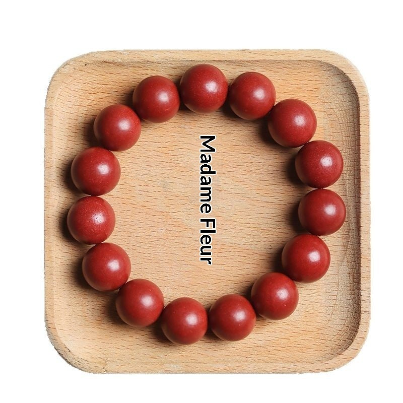 Natural Incense Bead Bracelet – Handmade Ethnic Style Unisex Jewelry
