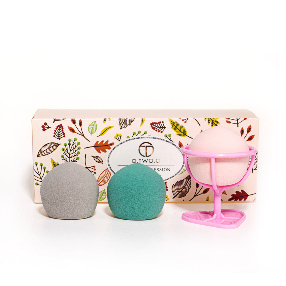 💄✨ 3-Piece Beauty Sponge Set With Stand