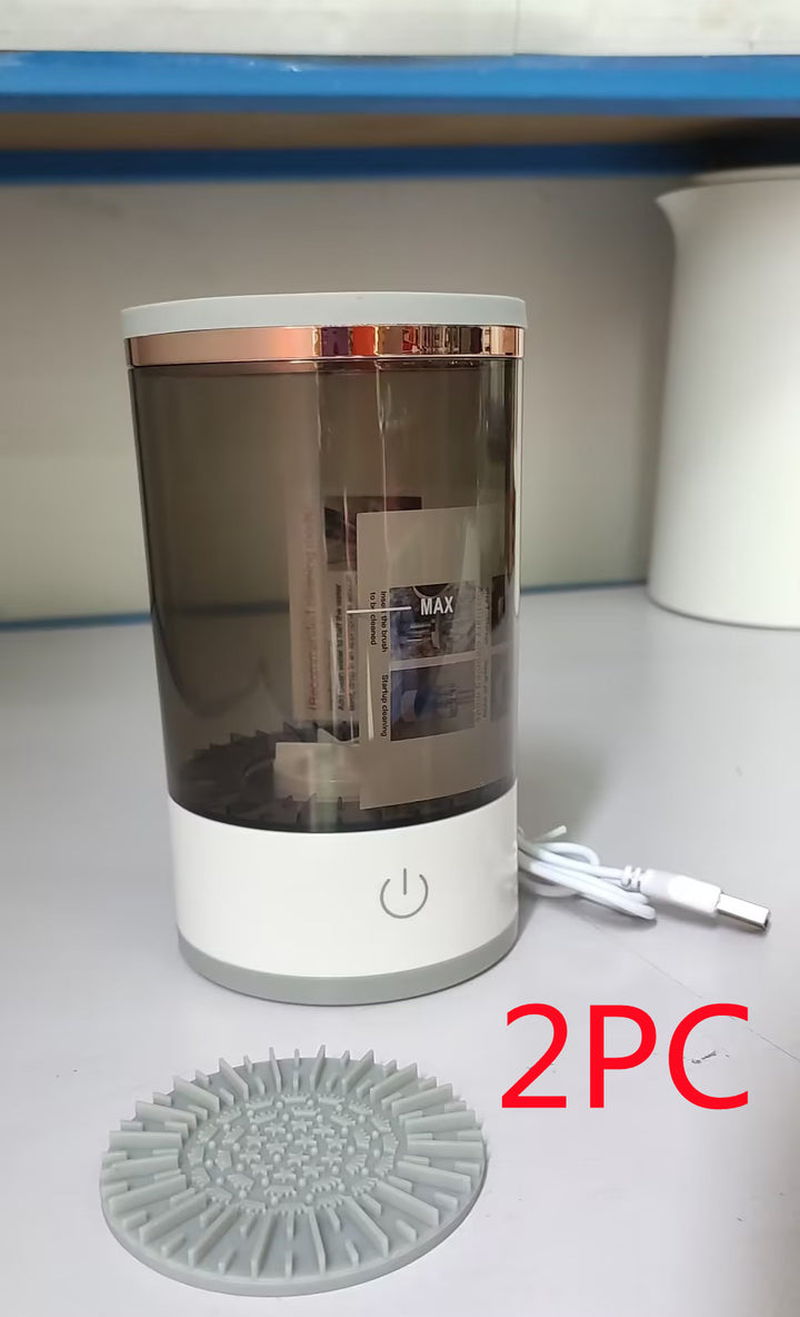 ✨ Portable Electric Makeup Brush Cleaner — USB Automatic Cleaning Machine 💄🧼⚡