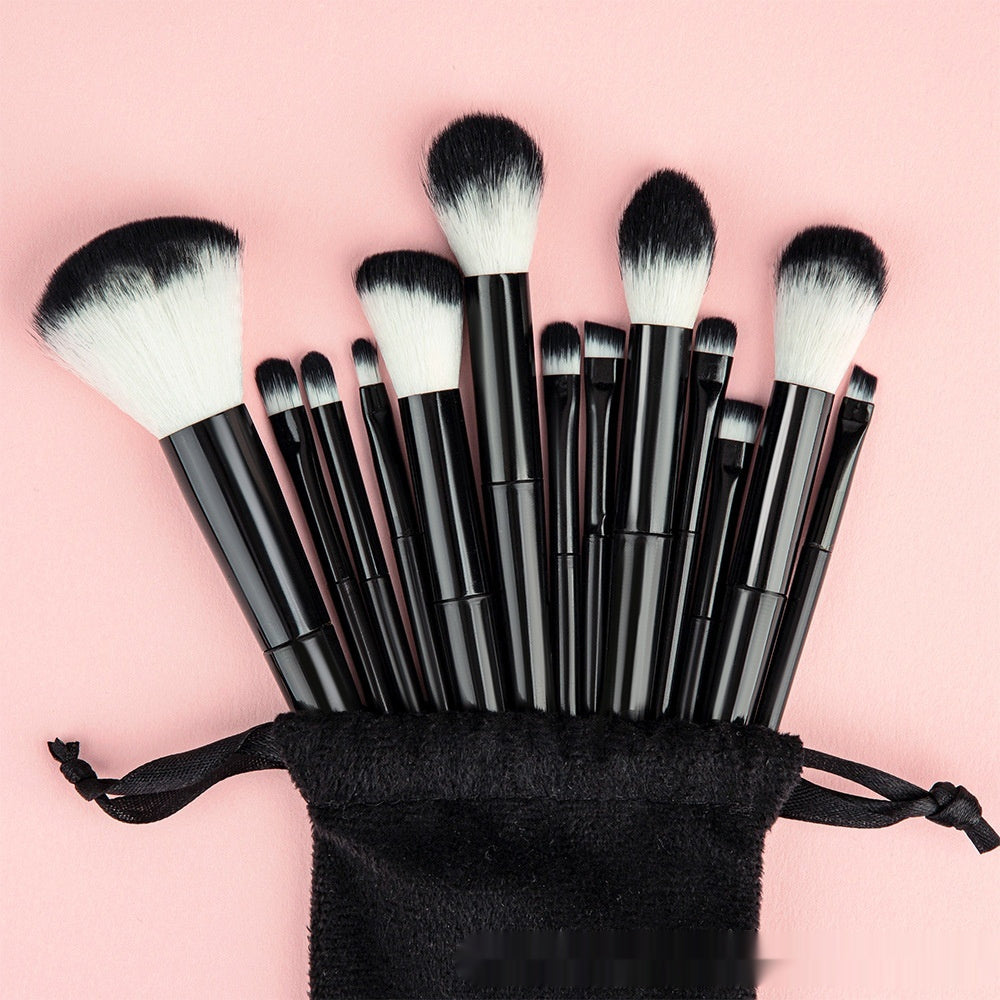 ✨ Portable Complete Makeup Brush Set — Multi-Color Beauty Tools Kit 💄