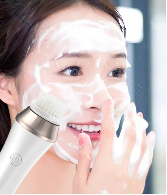 💖🌀 Mini Face Rotating Pore Cleansing Brush | 3-Speed Electric Facial Cleanser