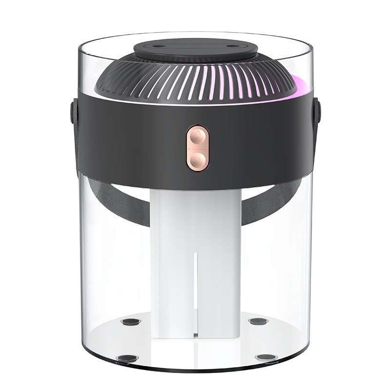 💧🏠 Large-Capacity Double Spray Humidifier | Dual Nozzle Ambient Light Atomizer