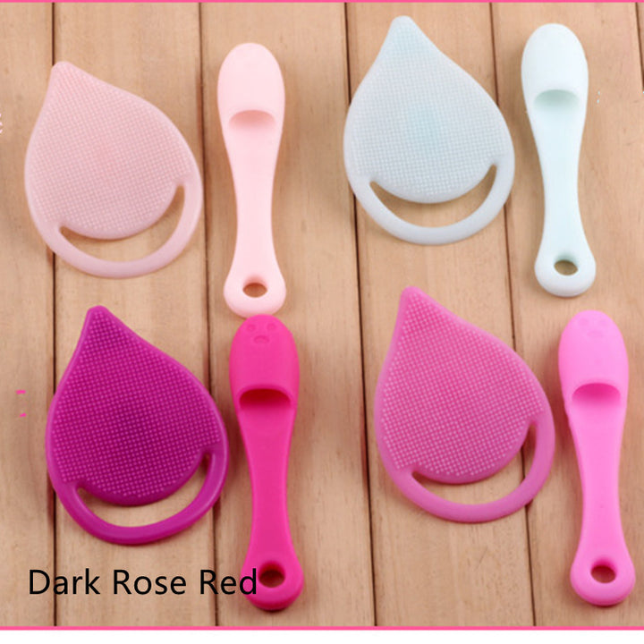 💖🧼 Silicone Drop-Shaped Facial Cleansing Instrument Set | Gentle Pore Cleanser