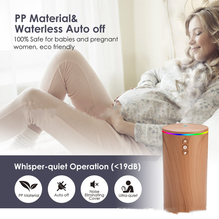 🚗🌿 Rechargeable Aromatherapy Humidifier | Portable Mini Diffuser