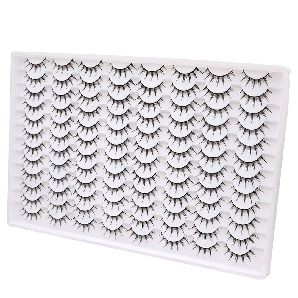 👁️✨ 3D False Eyelashes – Multi-Layered Realistic Soft & Comfortable Reusable Lashes