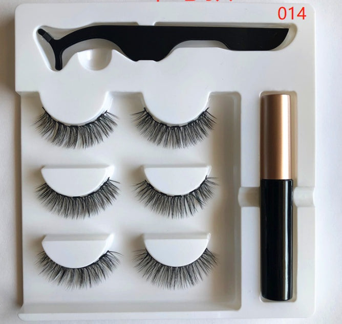 🧲👁️ Magnetic False Eyelashes – Handmade High-Grade Fiber Lash Set