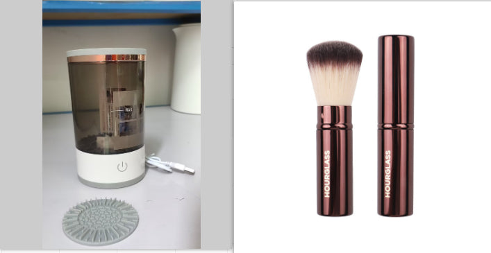 ✨ Portable Electric Makeup Brush Cleaner — USB Automatic Cleaning Machine 💄🧼⚡