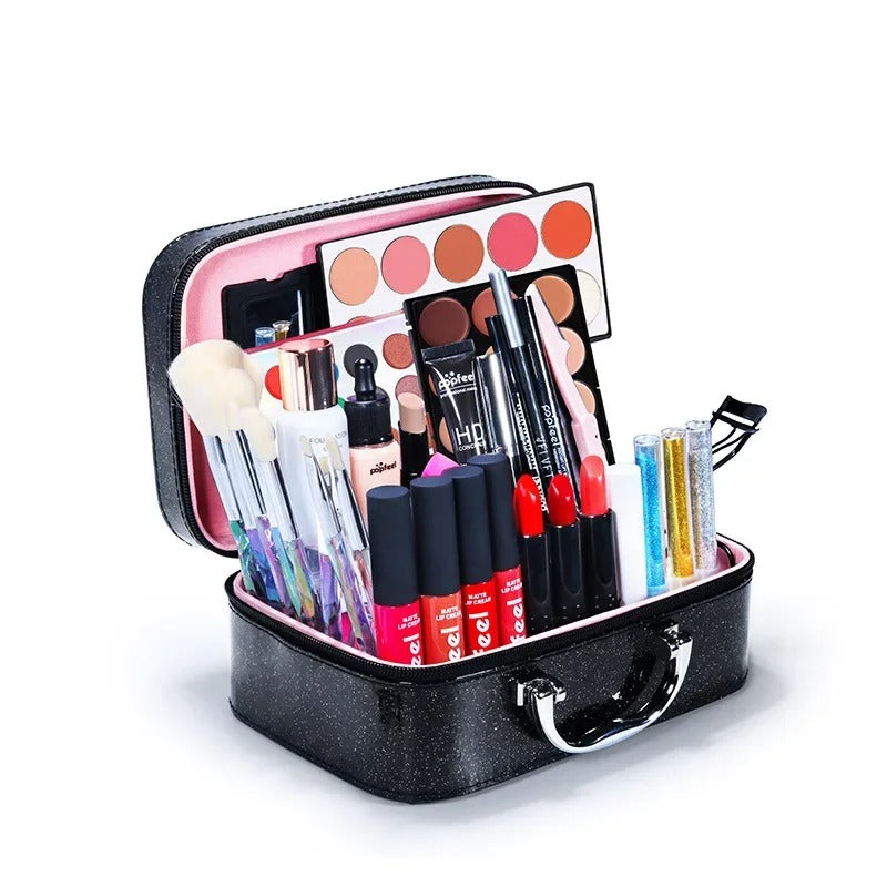 🎁 Beginner Makeup Set Complete Kit – Natural Nude Light Makeup Gift Box 💄