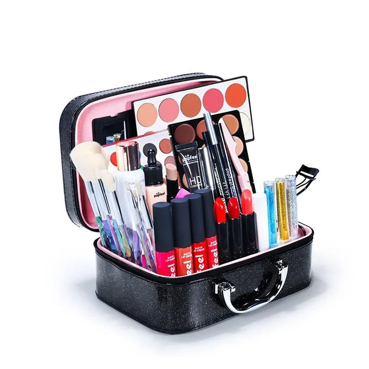 🎁 Beginner Makeup Set Complete Kit – Natural Nude Light Makeup Gift Box 💄