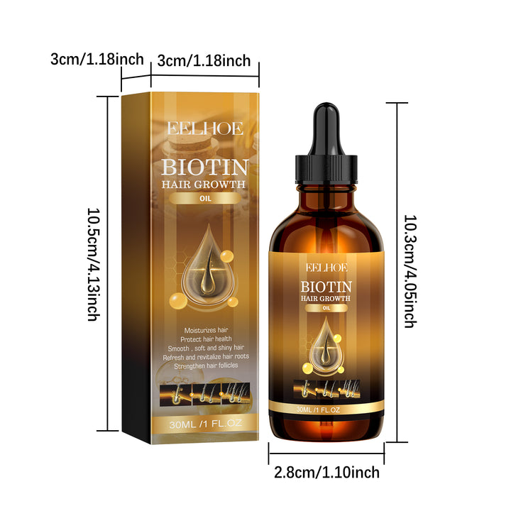 ✨ Nourishing & Soothing Hair Care Essential Oil — Biotin Formula 💆‍♀️🌿