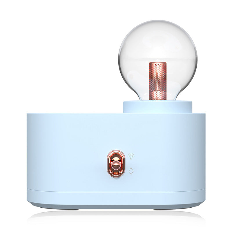 💡🌫️ Retro Chihiro Bulb Humidifier | USB Mini Aesthetic Mist Diffuser