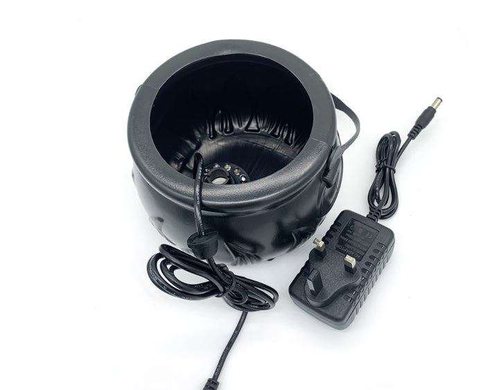 🎃🧙 Halloween Witch Pot Smoke Machine | LED Mist Humidifier Creepy Color-Changing Decor ✨