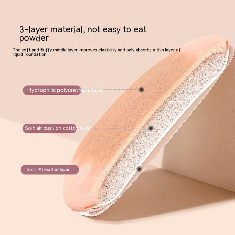 💄✨ Cushion Powder Puff Set | Super Soft Finishing Sponge (7PCS with Storage Box)