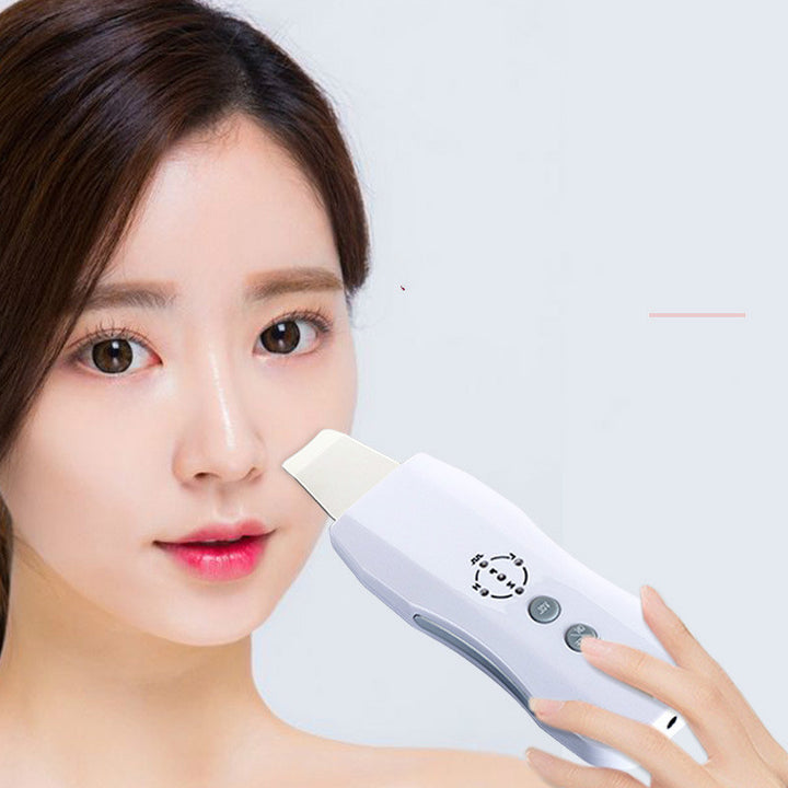 💖🌀 Ultrasonic Facial Cleanser | High-Frequency Skin Detox & Lifting Beauty Device