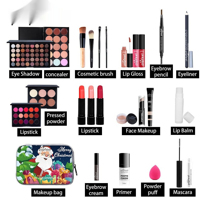 ✨ Christmas Cosmetics Makeup Set – Green Mermaid Festival Beauty Collection ✨