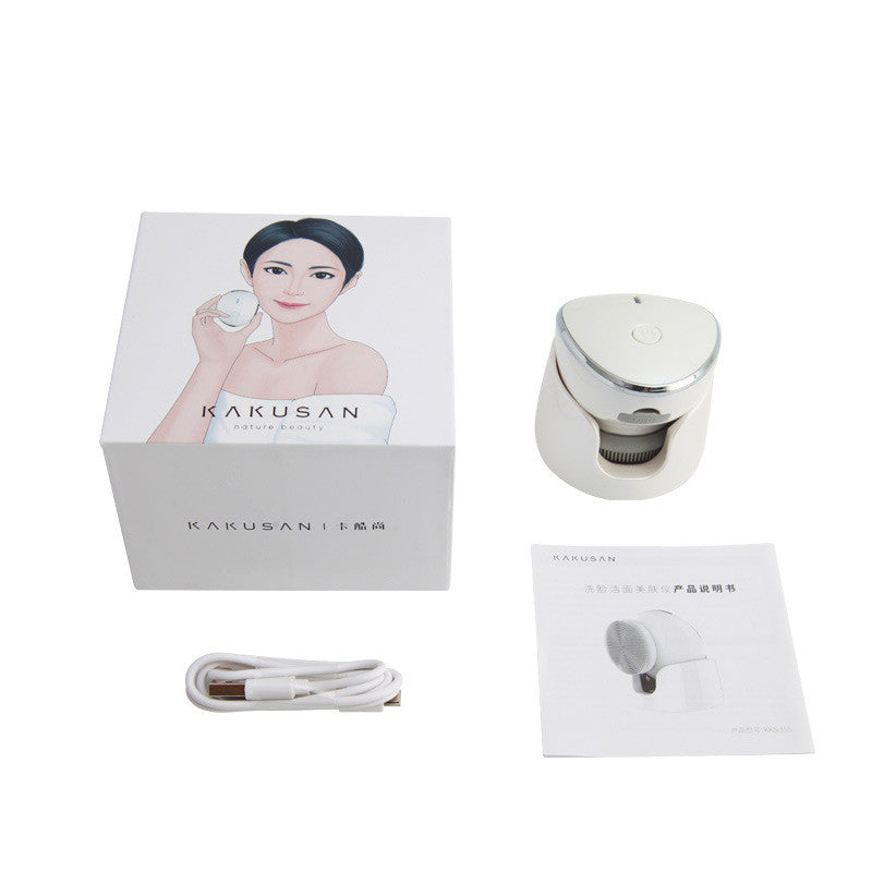 💖🌀 Multifunction USB Charging Facial Cleansing Massager | Mini Hot Egg Beauty Instrument