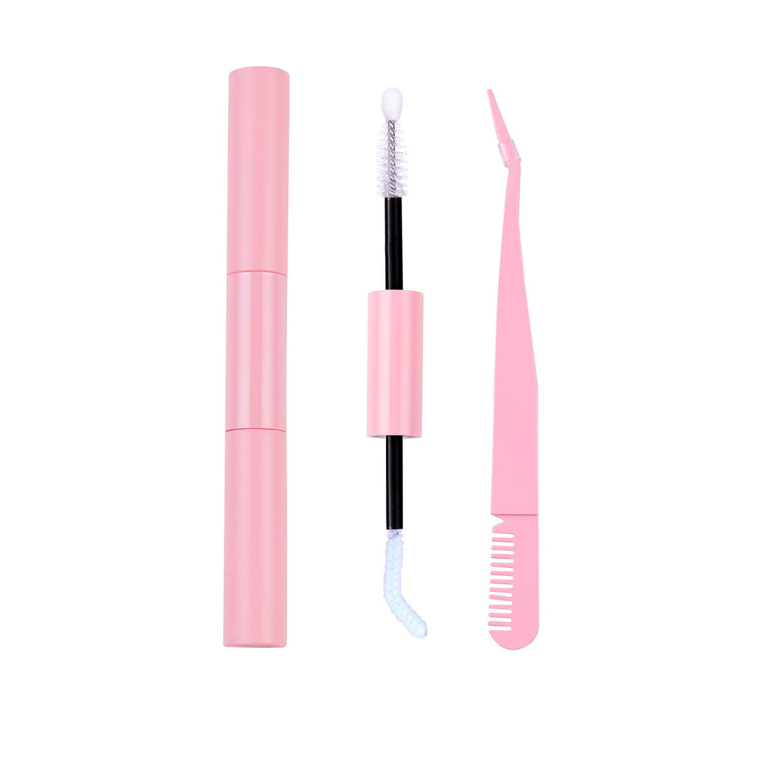 👁️✨ Segmented Hairy Fishtail Wheat Lazy Trilogy False Eyelashes – DIY Cluster Lash Kit