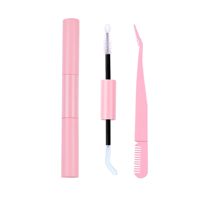 👁️✨ Segmented Hairy Fishtail Wheat Lazy Trilogy False Eyelashes – DIY Cluster Lash Kit