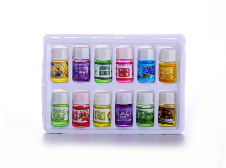 ✨ 12 Sticks Water-Soluble Aromatherapy Essential Oil Set — 3ml × 12 Scents 🌿💧