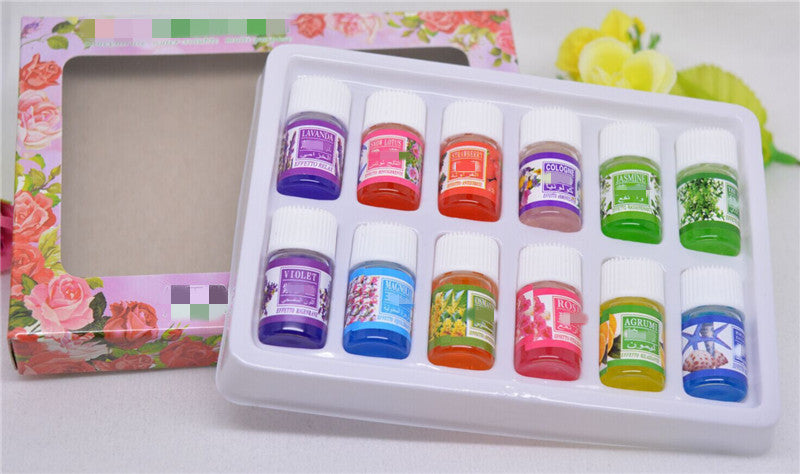 🌿 Aromatherapy Essential Oil Set (12 Bottles)