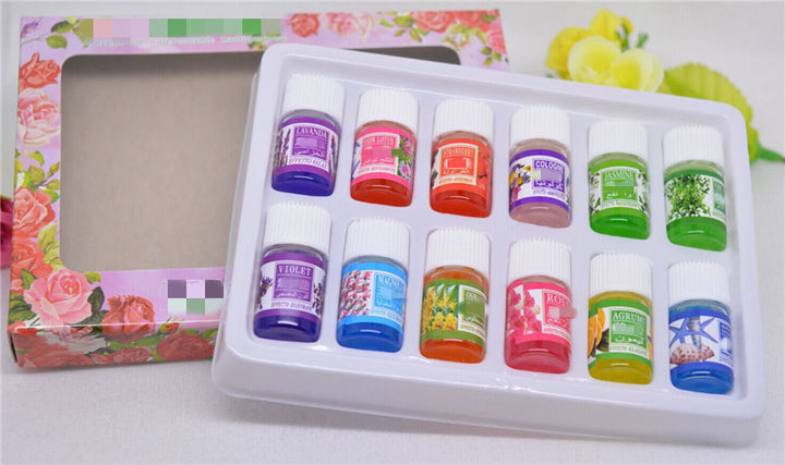 🌿 Aromatherapy Essential Oil Set (12 Bottles)