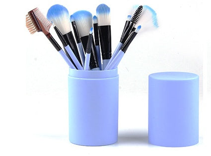 ✨ 12-Piece Makeup Brush Set — Blush, Eyeshadow & Highlighter Tools 💄