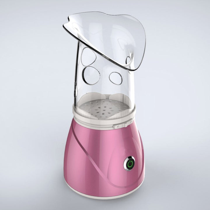 💨✨ Anion Facial Steamer | Silicone Mask Steam Beauty Device