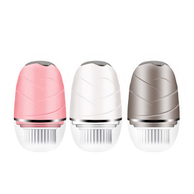 💖🧼 3-in-1 Electric Facial Cleanser | Pore Cleaner & Mini Skin Massage Device