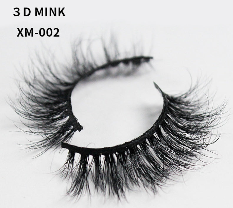 👁️✨ New 3 Pairs 3D Mink False Eyelashes – Natural Long Wispy Lash Extensions for Everyday Glam