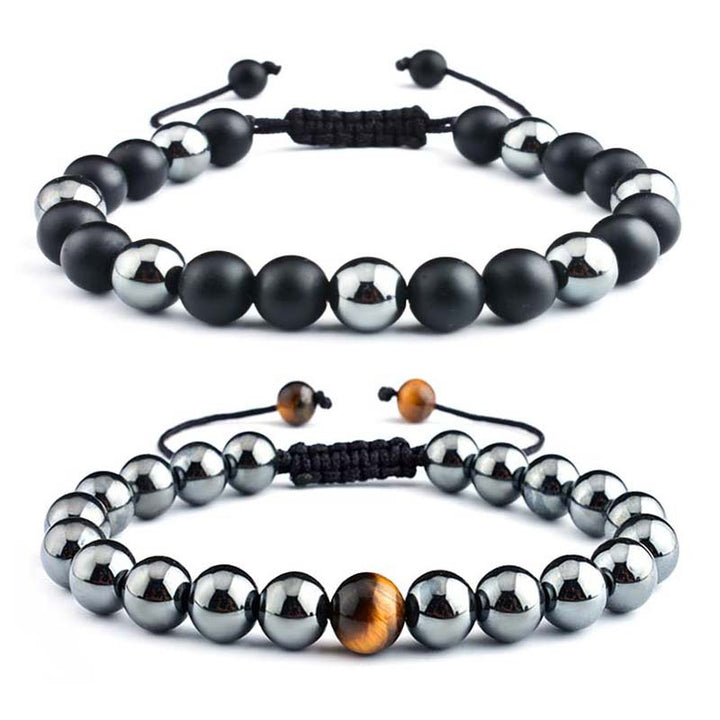 Woven Retro Bracelet – European & American Unisex Style