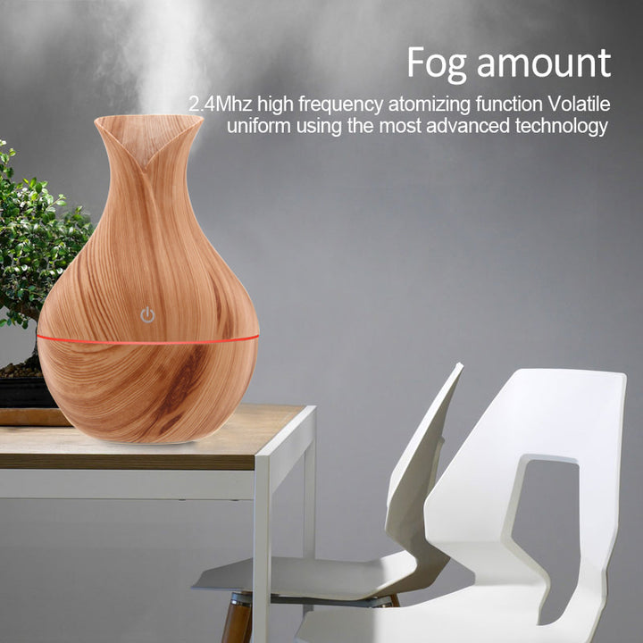 🏺💧 Vase Mini Humidifier | USB Aromatherapy Mist Diffuser 🌿✨