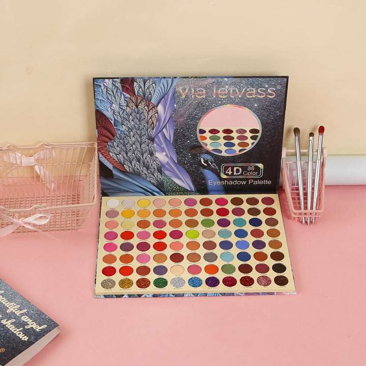 ✨ 88-Color Waterproof Stage Eyeshadow Palette – Professional Makeup Artist Kit ✨