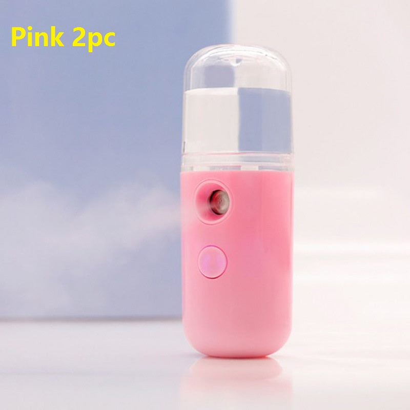 💧✨ Portable Nano Spray Humidifier | USB Rechargeable Skin Hydration Mist 🌿